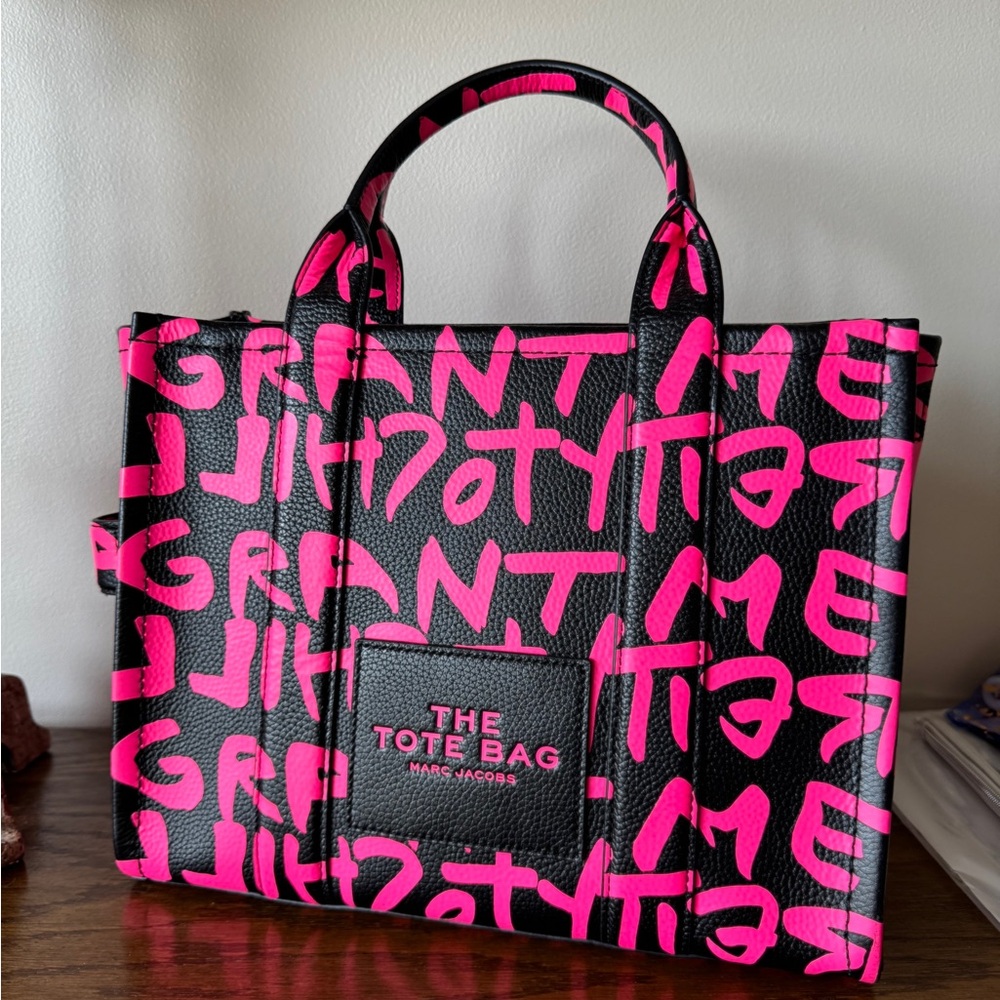 Marc Jacobs Pink Graffiti Tote